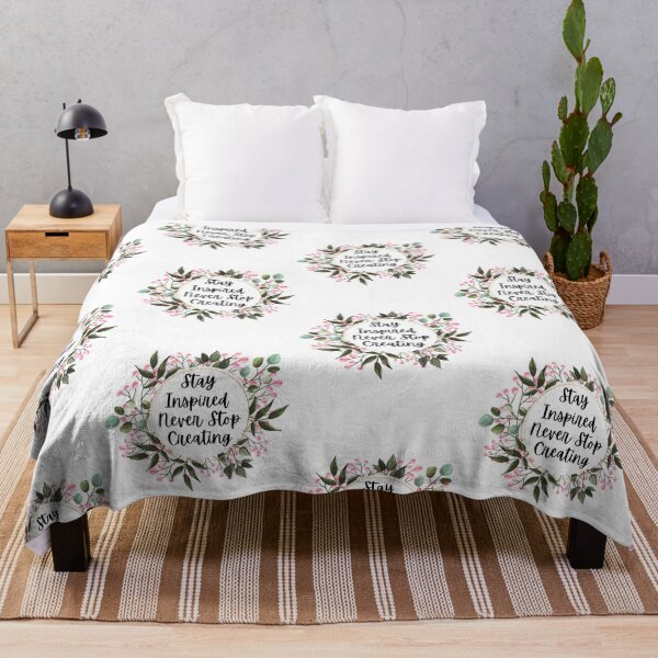 Item preview, Stay Inspired Never Stop Creating - Motivational Quotes designed and sold by chetan786.