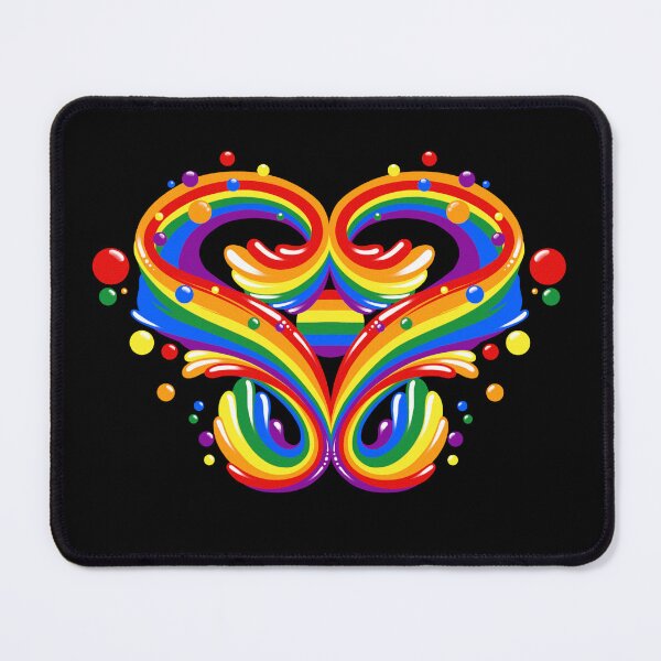 Item preview, Rainbow Heart designed and sold by RefinedDoodles.