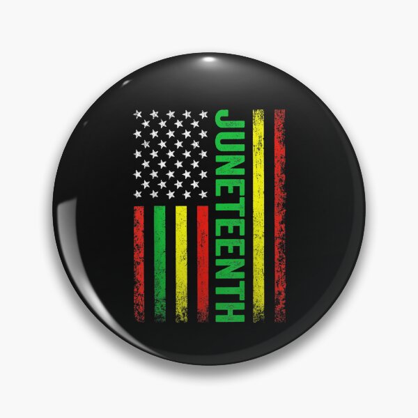 Item preview, June 19th history of afircan us american flag juneteenth T-Shirt designed and sold by Blue-Rechard.