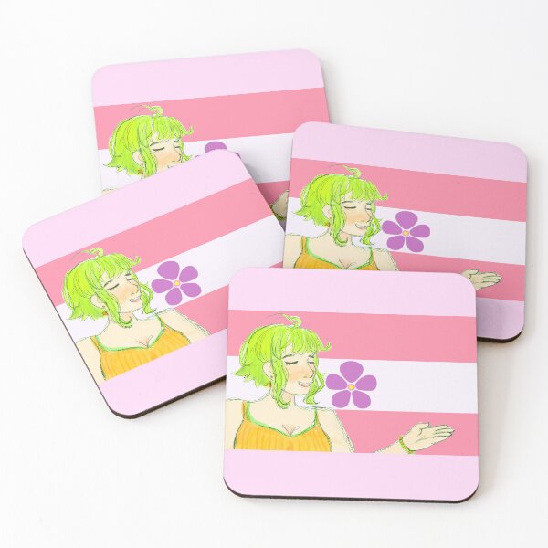 Item preview, VOCALOID Megpoid Gumi Sapphic Flag  designed and sold by Holli Anderson.