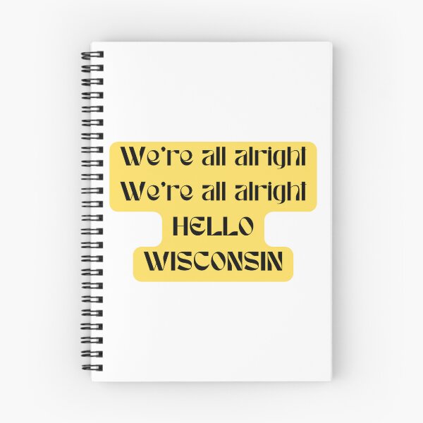 Item preview, Hello Wisconsin That 70's Show Quote designed and sold by Leila114.