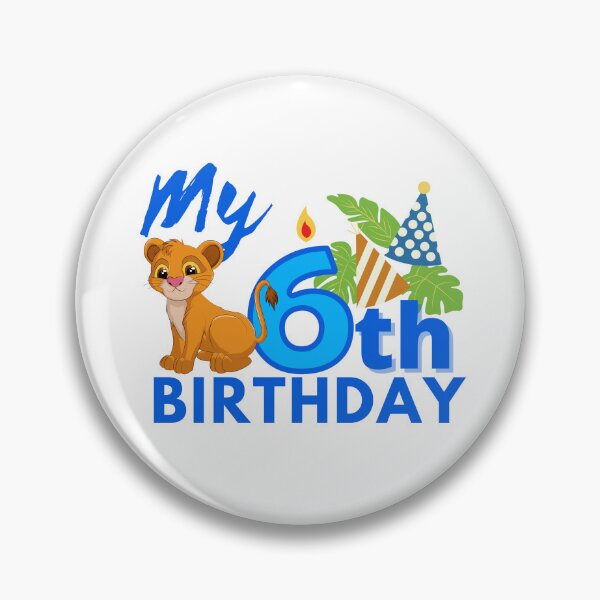 Item preview, My 6th Birthday designed and sold by prudencehollow.