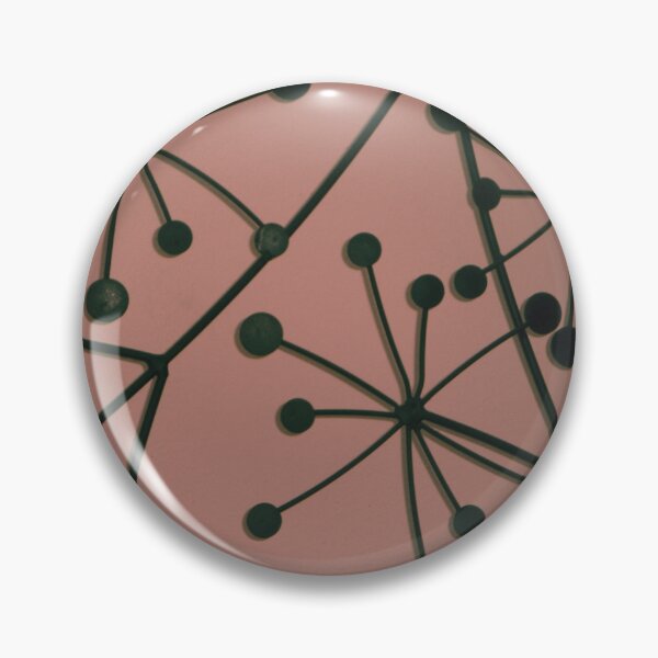 Item preview, Abstract Black and Pink Floral Pattern designed and sold by antevasinart.