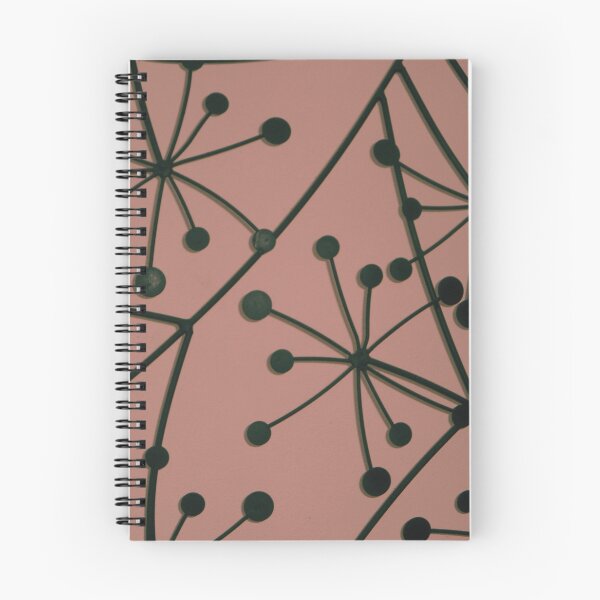 Item preview, Abstract Black and Pink Floral Pattern designed and sold by antevasinart.