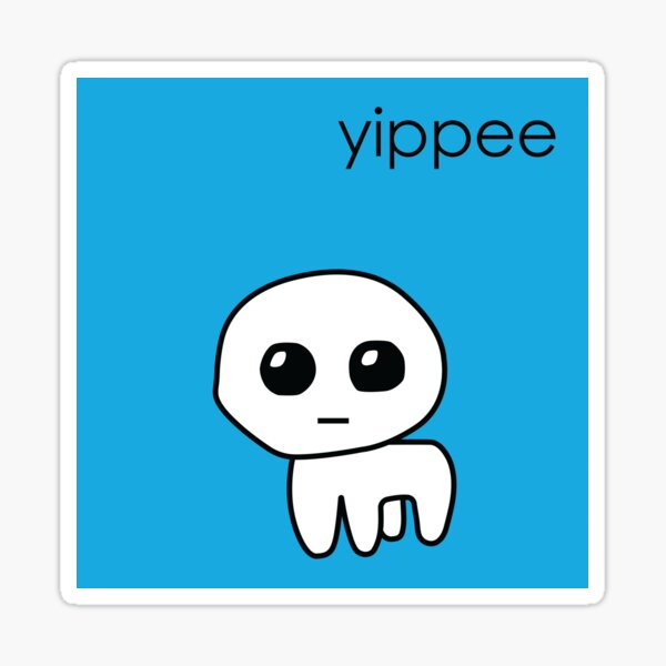 yippee cesar Sticker for Sale by SourSnails