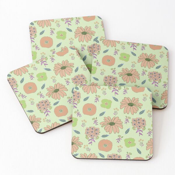 Item preview, Pastel Medley of Flowers designed and sold by freedmbelle.
