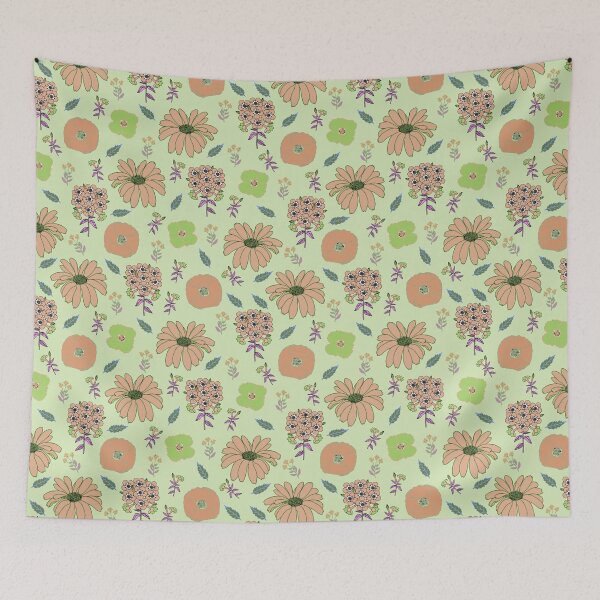 Item preview, Pastel Medley of Flowers designed and sold by freedmbelle.