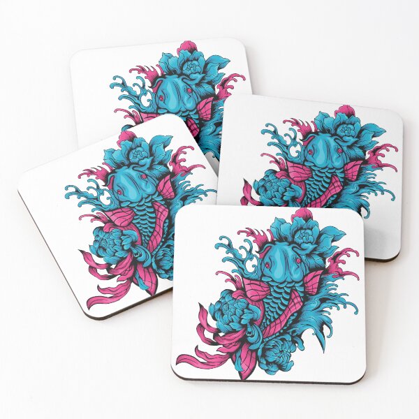 Item preview, Japanese Theme Koi Fish  designed and sold by Marvs29.