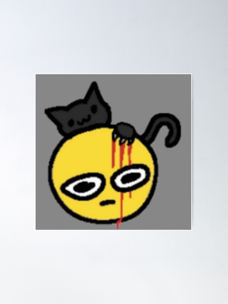 aww shuksss! - adorable cursed emoji Sticker for Sale by Blue Pencil