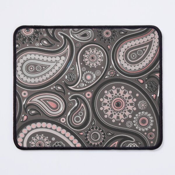 Item preview, Pink and Black Paisley Pattern designed and sold by antevasinart.