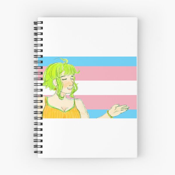 Item preview, VOCALOID Megpoid Gumi Transgender Trans Flag  designed and sold by Holli Anderson.