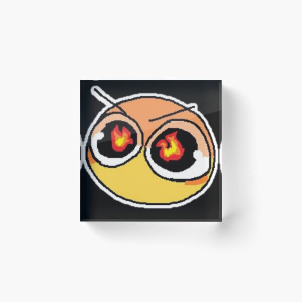 Cursed Wide Eyes Emoji Twitch Discord Emote Reaction (Download Now) 