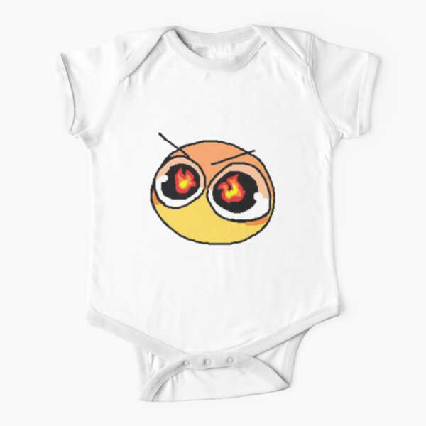 your biggest fan - adorable cursed emoji Baby One-Piece for Sale