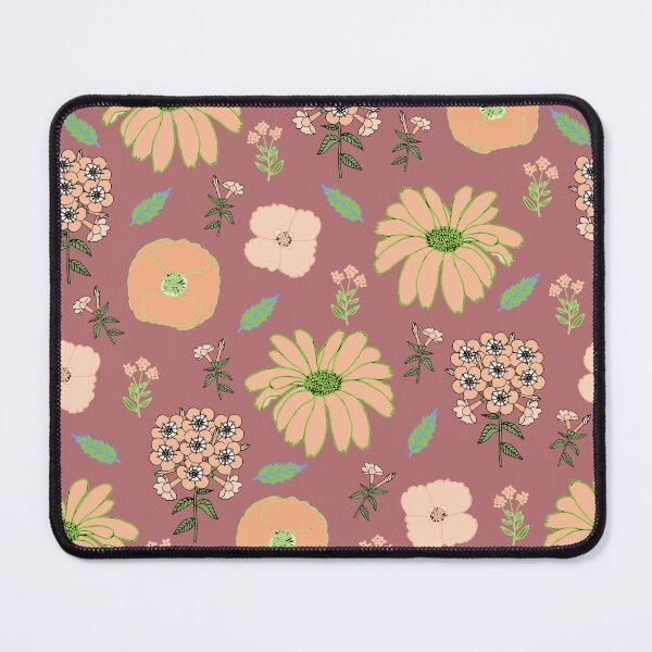 Item preview, Maroon Medley of Flowers designed and sold by freedmbelle.