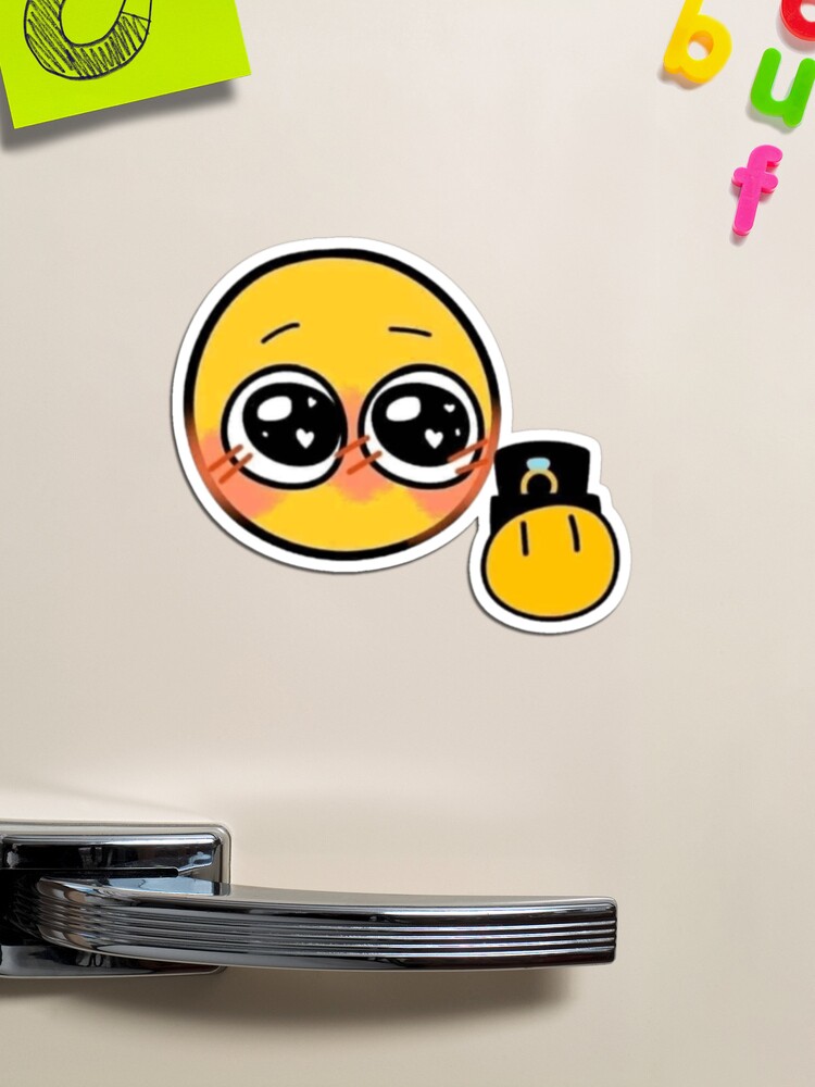 marry me? - adorable cursed emoji | Sticker