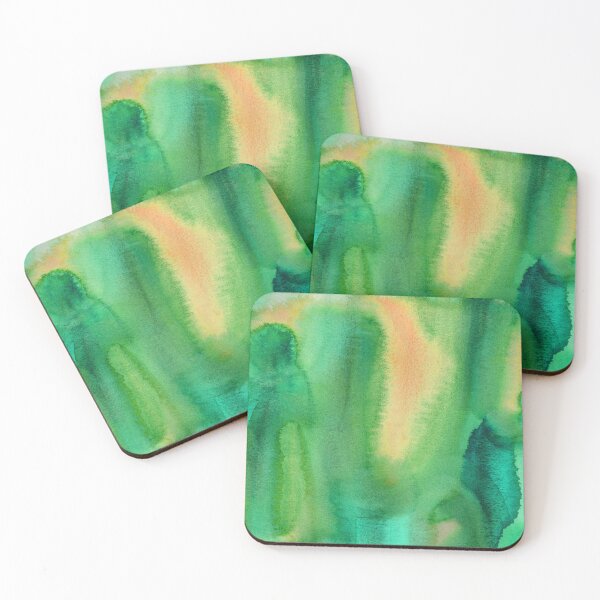 Item preview, Abstract Watercolor: Heatmap Lime designed and sold by JynnDoesArt.