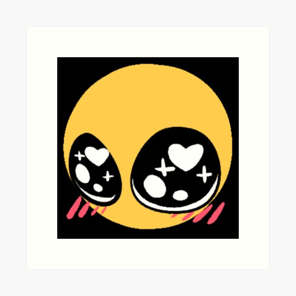Cursed Uwu Emoji | Poster