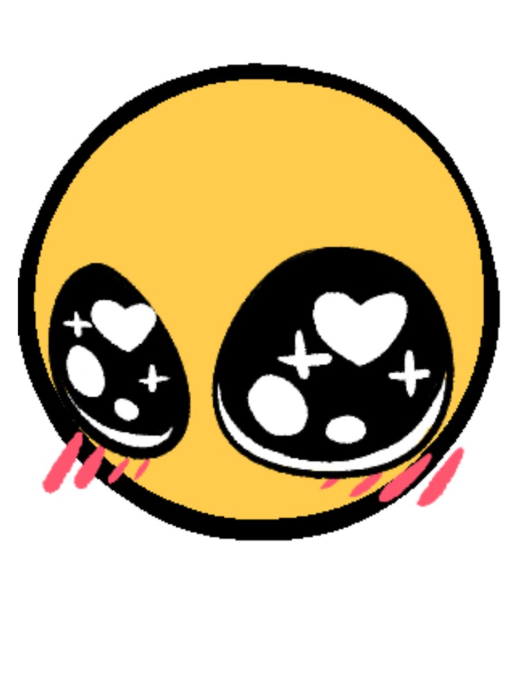 blushhhhh - adorable cursed emoji | Sticker