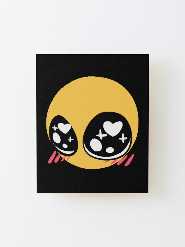 Cute cursed emoji | Art Print