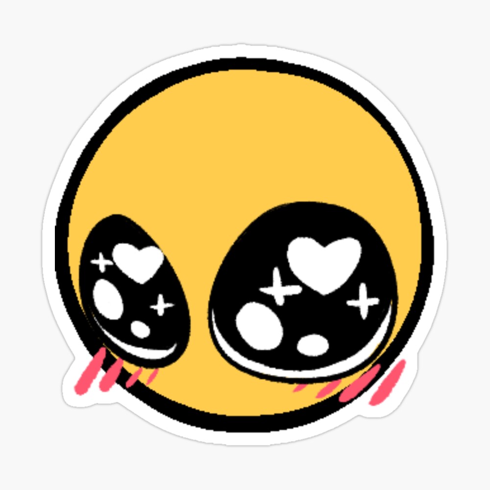 blushhhhh - adorable cursed emoji\