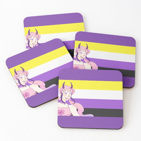Item preview, VOCALOID MEIKA Hime Non-Binary Enby Flag  designed and sold by Holli Anderson.
