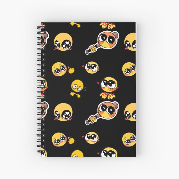 blushhhhh - adorable cursed emoji Spiral Notebook for Sale by