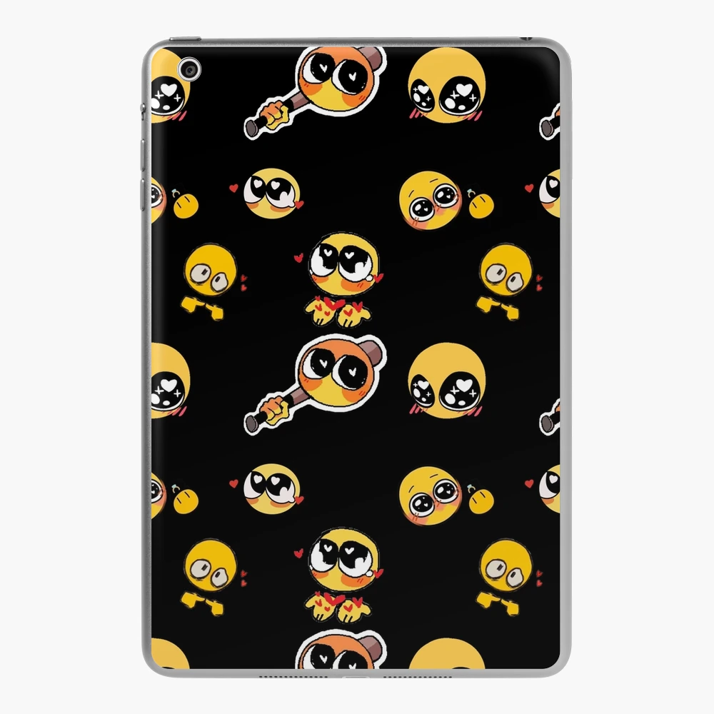 Cursed emoji funny emojis pack  iPad Case & Skin, cursed emojis pack 