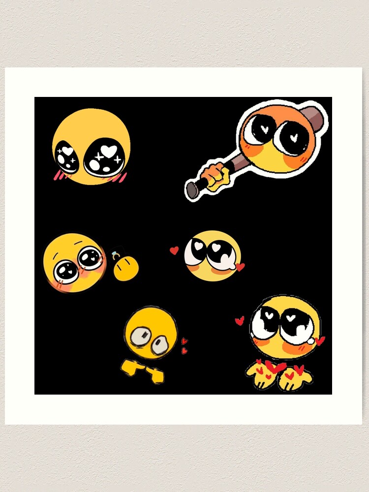 bundle of joy - adorable cursed emoji | Art Board Print