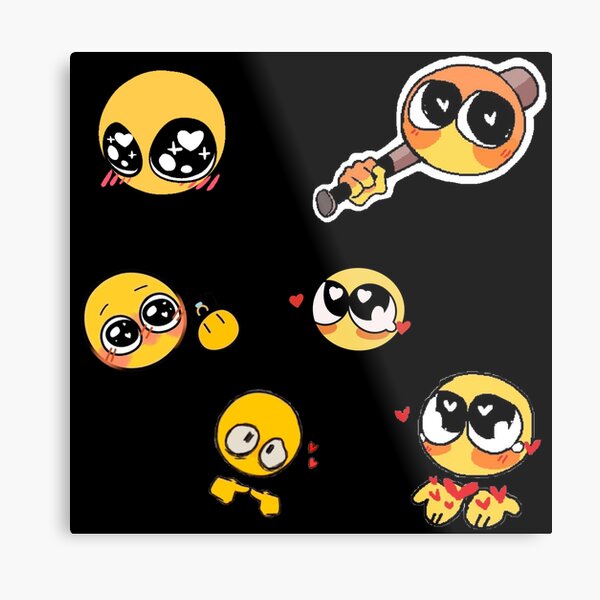 Cursed Emojis Pack Art Board Print for Sale by Kaito Designs