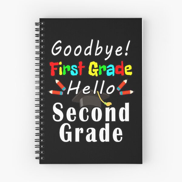 Item preview, KIDS GOODBYE FIRST GRADE HELLO SECOND GRADE CLASS ELEMENTARY designed and sold by sobriowslen.