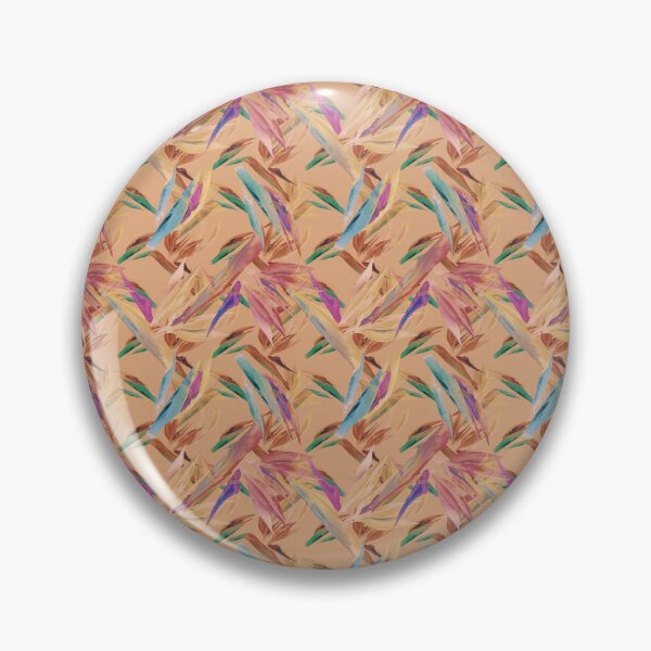 Item preview, Abstract Orange Floral Pattern designed and sold by antevasinart.