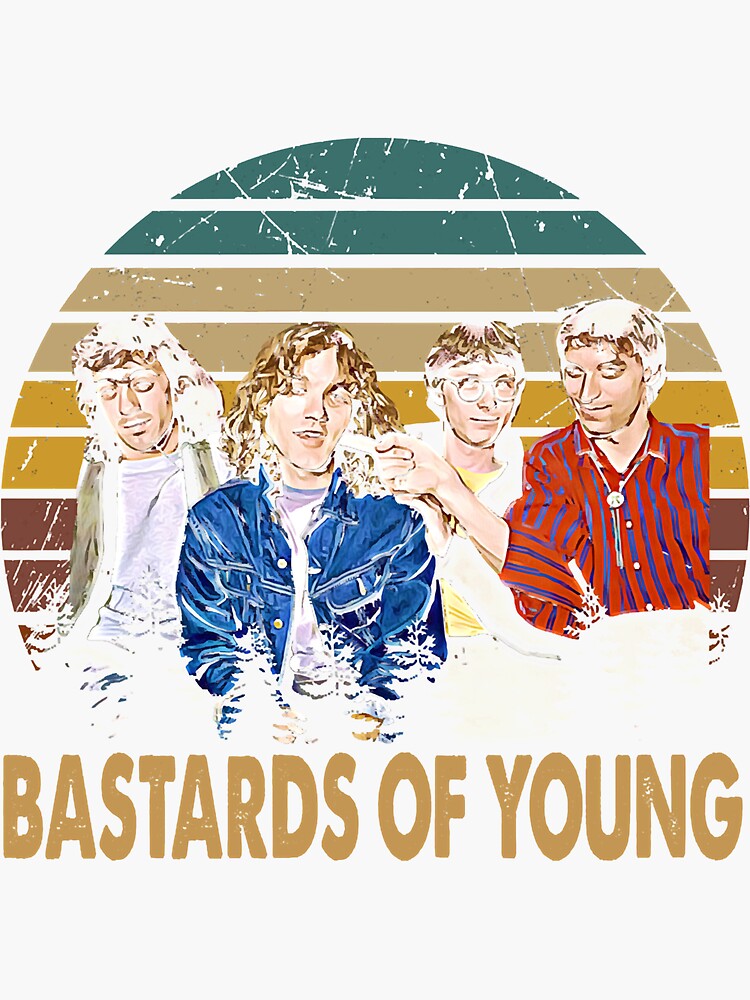"VIntage bastards of young the replacements band gift for fans art