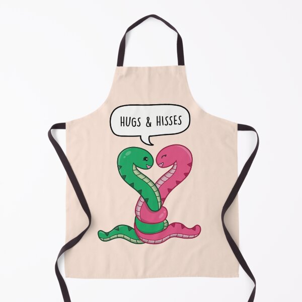 Item preview, Hugs & Hisses - Snake lovers pun gift designed and sold by LEFDDesigns.