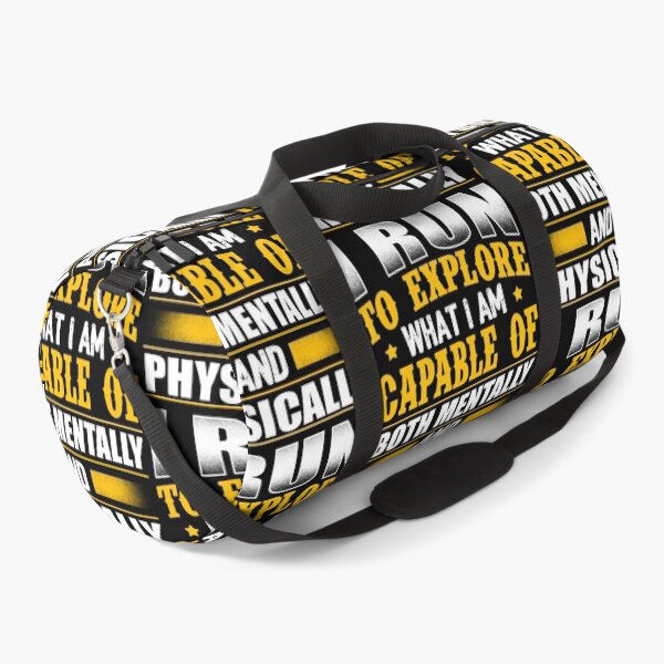 Item preview, I Run To Explore What I Am Capable Of Both Mentally And Physiccally designed and sold by GoldenBuffalo79.