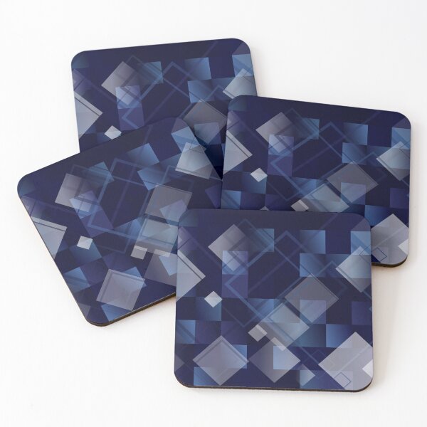 Item preview, Gradient Mosaic Square Background  designed and sold by RED FIR.