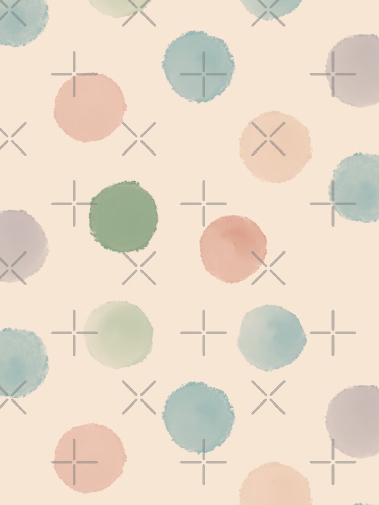 Thumbnail 4 of 4, iPhone Case, Watercolor confetti polka dots designed and sold by Fatamimosh.