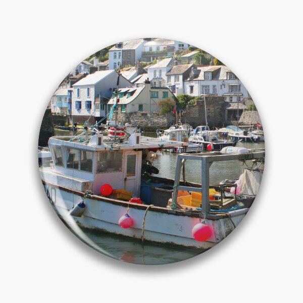 Item preview, Fishing boats, Polperro, Cornwall, England designed and sold by FranWest.