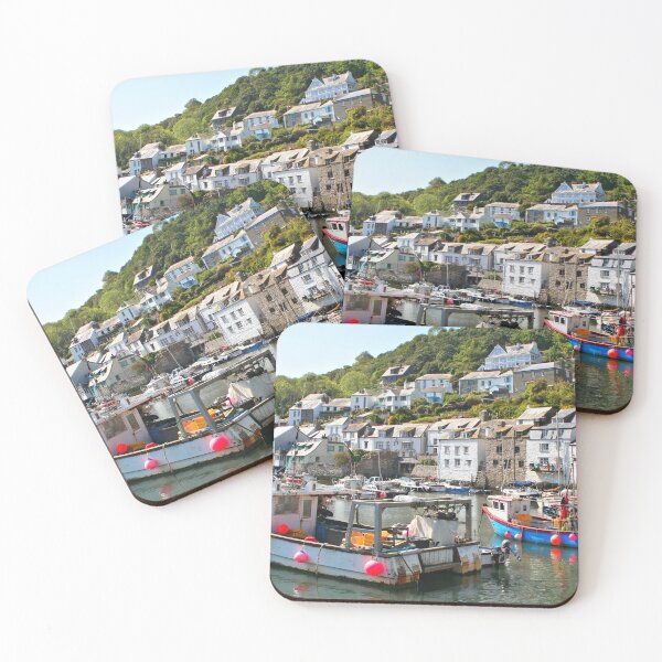 Item preview, Fishing boats, Polperro, Cornwall, England designed and sold by FranWest.