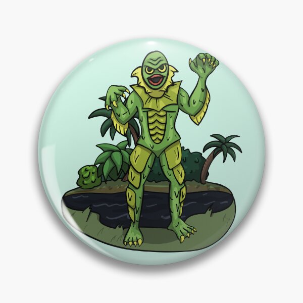 Item preview, Creature from the Black Lagoon - Yacaruna - Gill Man designed and sold by Leah Streader.