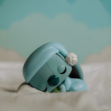 Figurine Sleeping Stitch / Lilo Et Stitch / Funko Pop Disney 1050