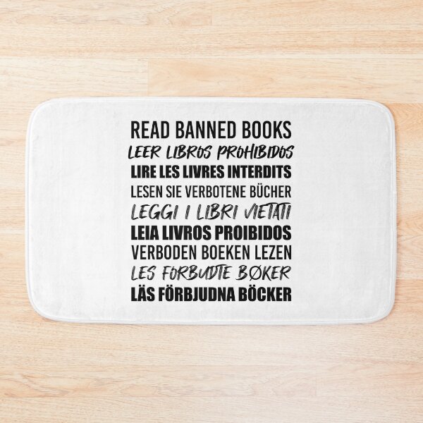 Item preview, Read Banned Books Many Languages English Spanish Polyglot designed and sold by artfulnotebook.
