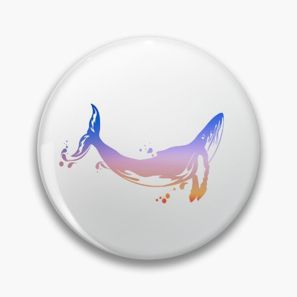 Item preview, Humpback Whale In Sunset Colors designed and sold by Heathermarie321.