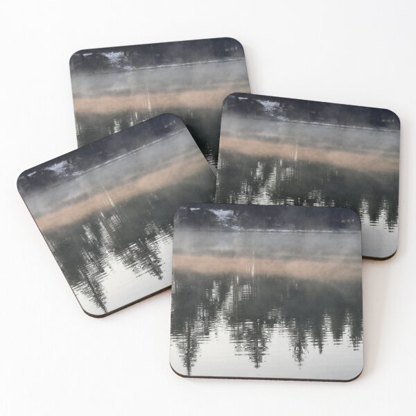 Item preview, misty winter lake designed and sold by barbich.