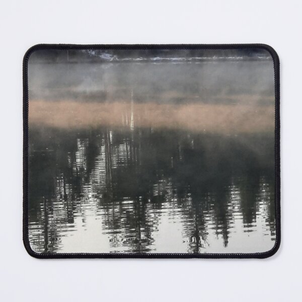 Item preview, misty winter lake designed and sold by barbich.