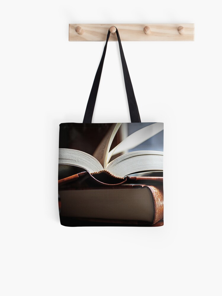 open book bag