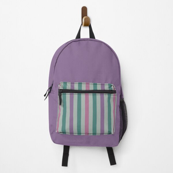 Item preview, Classic Stripes Pattern_Morandi Color 1_c3f Green Purple Pink designed and sold by Mimi Huang.