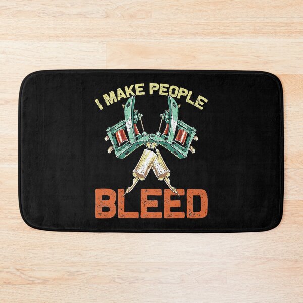 Item preview, I Make People Bleed Tattoo Artist Tattoo designed and sold by GardNewerd.