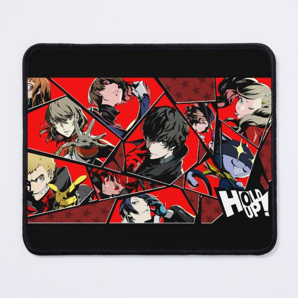 Magic character with blue sword anime mouse mat - TenStickers