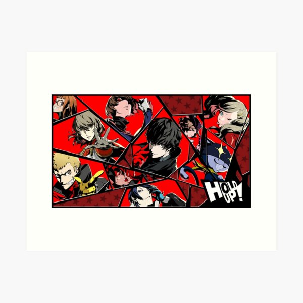 Item preview, Persona 5 Royal "Hold Up!" Shattered Glass Group Collage designed and sold by AndieDoesStuff.