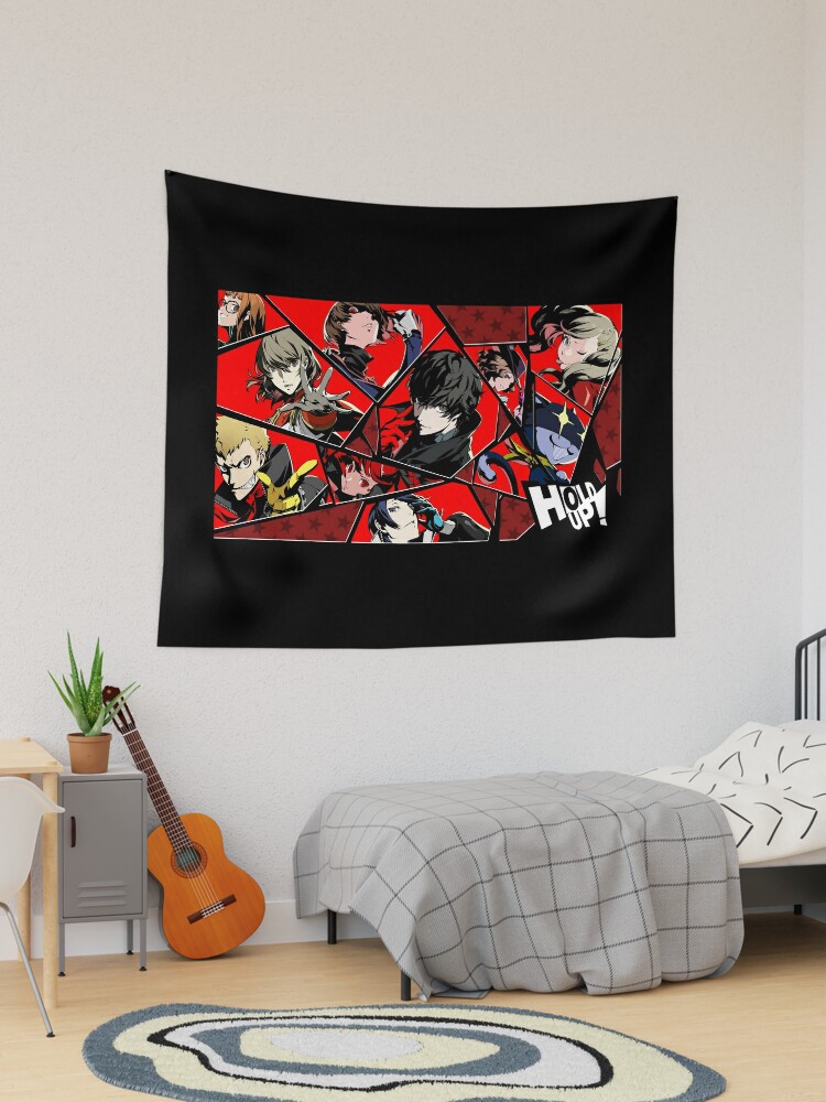 Persona 5 Royal Hold Up! Shattered Glass Group Collage Poster for Sale  by AndieDoesStuff